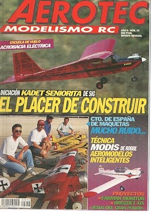 Seller image for Revista Aerotec modelismo RC numero 016: El placer de contruir for sale by El Boletin
