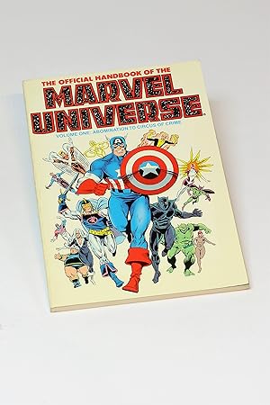 Seller image for The Official Handbook of the Marvel Universe, Volume One: Abomination to Circus of Crime for sale by George Longden