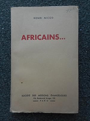 Seller image for Africains . Le sorcier - La grande Fete - Le songe du chef - La fiancee du polygame for sale by Frederic Delbos