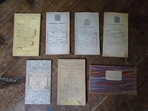 Seller image for 5 Ordnance Survey One Inch Maps; Sheet 24 Huntingdon 2 miles to an inch; Gloucestershire Sheet XLI NW Haresfield 1903 [7 maps] for sale by Keoghs Books