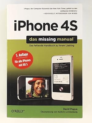 Seller image for iPhone 4S: Das Missing Manual for sale by Leserstrahl  (Preise inkl. MwSt.)