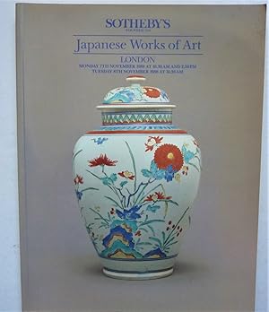 Japanese Works of Art - Monday 7th Nov. 1988