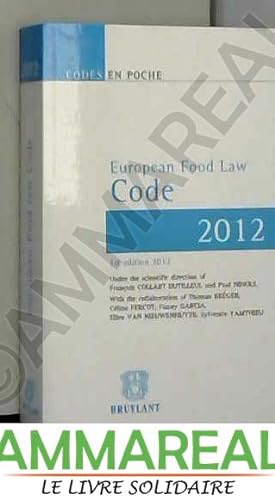 Bild des Verkufers fr European Food Law Code zum Verkauf von Ammareal