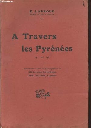 Seller image for A travers les Pyrnes for sale by Le-Livre