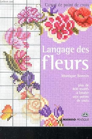 Seller image for Carnet de point de croix - langage des fleurs for sale by Le-Livre