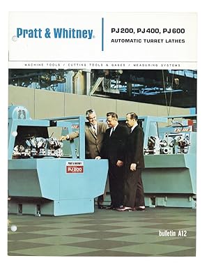 Seller image for PJ200, PJ400, PJ600: Automatic Turret Lathes [Bulletin A12] for sale by Capitol Hill Books, ABAA
