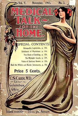 Medical Talk for the Home Vol. V. No. 2 November 1903