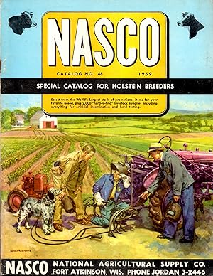 NASCO Catalog No. 48 1959 Special Catalog for Holstein Breaders