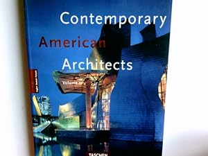 Imagen del vendedor de Contemporary American architects; Teil: Vol. 4. [Ed. by Christine Fellhauer. French transl.: Jacques Bosser. German transl.: Annette Wiethchter] a la venta por Antiquariat Buchhandel Daniel Viertel