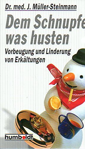 Bild des Verkufers fr Dem Schnupfen was husten : Vorbeugung und Linderung von Erkltungen. von. [Zeichn.: Eva Gleifenstein] / Humboldt-Taschenbuch ; 796 : Gesundheit & Medizin zum Verkauf von Antiquariat Buchhandel Daniel Viertel