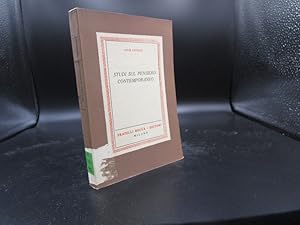 Image du vendeur pour Studi sul Pensiero contemporaneo. Traduzione di E.Valenziani. Prefazione di G.Kaisser1ian. Orientamenti, 11) mis en vente par Antiquariat Bookfarm