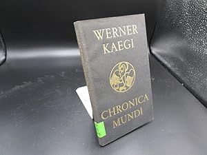 Bild des Verkufers fr Chronica Mundi. Grundformen der Geschichts-Schreibung seit dem Mittelalter. zum Verkauf von Antiquariat Bookfarm