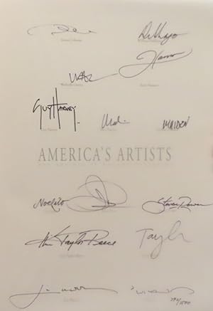 America's Artists, The Artists of Wyland Galleries (SIGNED)