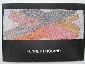 Seller image for Kenneth Noland Painted Monotypes B R Kornblatt Gallery 1985 Exhibition invite postcard for sale by ANARTIST