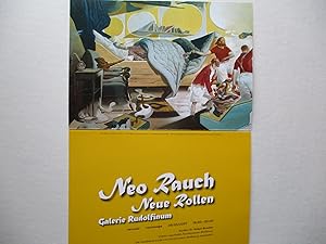 Imagen del vendedor de Neo Rauch: Neue Rollen Galerie Rudolfinum 2007 Exhibition invite postcard a la venta por ANARTIST