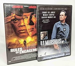 Imagen del vendedor de Rules of engagement : L'enfer du devoir + U.S. Marshals --- 2 films avec Tommy Lee Jones a la venta por crealivres