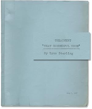 Seller image for That Wonderful Urge (Original treatment script for the 1948 film) for sale by Royal Books, Inc., ABAA