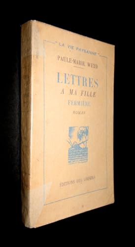 Seller image for Lettres  ma fille, fermire for sale by Abraxas-libris