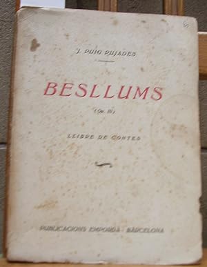 BESLLUMS (Op.III). Llibre de contes (1922)