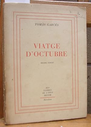 VIATGE D'OCTUBRE. 2a edició.