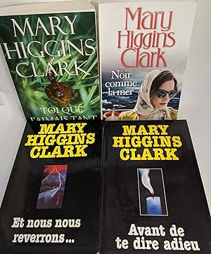 Image du vendeur pour 20 livres de Mary Higgins Clark (voir descriptif complet) : Le lbeu de tes yeux + L'ombre de ton sourire + Rien ne vaut la douceur du foyer + Une seconde chance + Les annes perdues + Une chanson douc mis en vente par crealivres