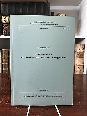 Bild des Verkufers fr Geoidbestimmung unter Verwendung verschiedener Dichtehypothesen. (= Deutsche Geodtische Kommission, Reihe C, Dissertationen, Heft Nr. 520). zum Verkauf von Antiquariat Seibold