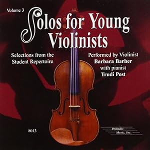 Imagen del vendedor de Solos for Young Violinists by Barber, Barbara, Post, Trudi [Audio CD ] a la venta por booksXpress