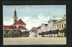 Ansichtskarte Szekesfehervar, Ferencz József nönevelde és seminarium