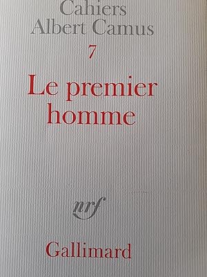 Seller image for Le premier homme in-8,broch,331 pages for sale by LIBRAIRIE EXPRESSIONS