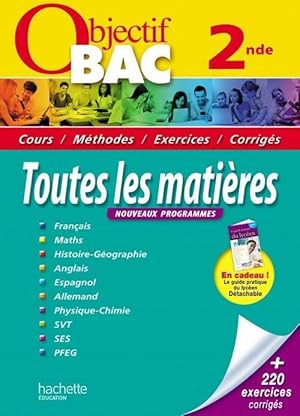 Toutes les mati?res Seconde - Collectif