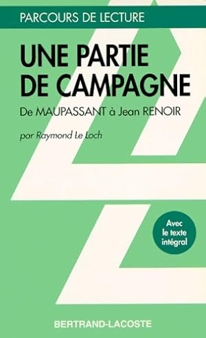 Une partie de campagne - Guy De Maupassant