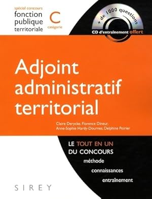 Seller image for Adjoint administratif territorial cat?gorie C - Claire Derycke for sale by Book Hmisphres