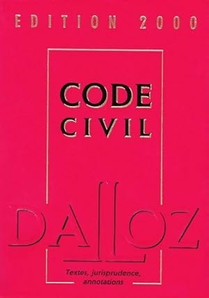 Code civil 2000 - Xavier Henry