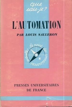 Imagen del vendedor de L'automation - Louis Salleron a la venta por Book Hmisphres