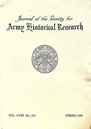 Journal of the Society for Army Historical Research Volume LVIII No 233 Spring 1980