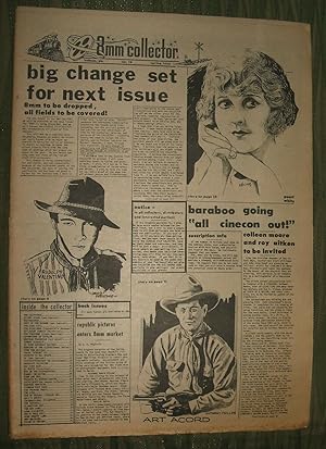 8mm Collector Issue 14 Spring 1966 Rudolph Valentino, Harold Lloyd, Pearl White