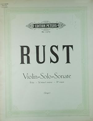 Zweite Sonate fur Violine solo (Violin)