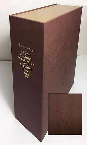 Image du vendeur pour GRAY'S ANATOMY DESCRIPTIVE AND SURGICAL [Collector's Custom Clamshell case only - Not a book] mis en vente par TBCL The Book Collector's Library