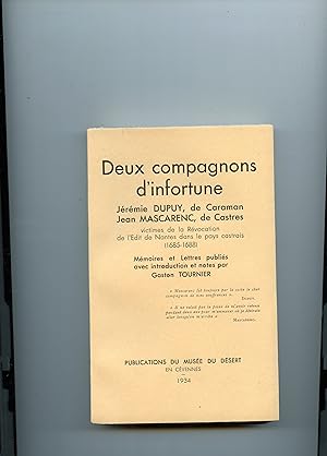 DEUX COMPAGNONS D' INFORTUNE ,Jérémie DUPUY , de Caraman, Jean MASCARENC ,de Castres. Victimes de...
