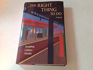 Bild des Verkufers fr The Right Thing To Do - Signed and inscribed zum Verkauf von TLM Books