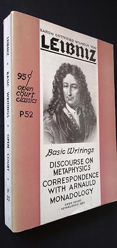 Seller image for Basic Writings: Discourse on Metaphysics, Correspondence with Arnauld, and Monadology - The Open Court Library of Philosophy P52 for sale by Your Book Soon
