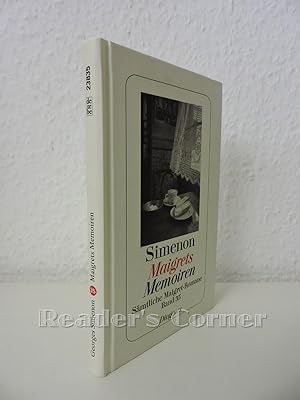 Bild des Verkufers fr Maigrets Memoiren. Smtliche Maigret-Romane, Band 35. zum Verkauf von Versandantiquariat Reader's Corner