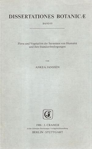 Flora und Vegetation der Savannen von Humaitá und ihre Standortbedingungen. (Dissertation).