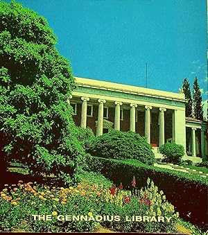 Bild des Verkufers fr The Gennadius Library : A Survey of the Collections zum Verkauf von Epilonian Books