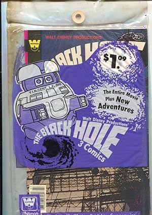 Immagine del venditore per Black Hole Whitman Comics 3-Pak 1979 #'s 1, 2 & 3-Whitman-unopenedDisney Movie Edition-VF venduto da DTA Collectibles