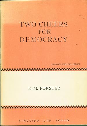 Seller image for Two Cheers for Democracy for sale by Eureka Books