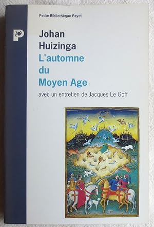 Seller image for L'automne du Moyen Age for sale by VersandAntiquariat Claus Sydow