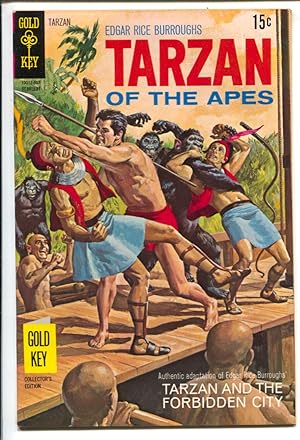 Image du vendeur pour Tarzan #190 1970-Gold Key-Edgar Rice Burroughs-Tarzan & The Forbidden City-Norris-Royer-Leopard Girl-NM mis en vente par DTA Collectibles