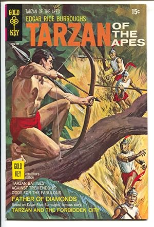 Image du vendeur pour Tarzan #191 1970-Gold Key-Edgar Rice Burroughs-Tarzan & The Forbidden City-Norris-Royer-Leopard Girl-VF/NM mis en vente par DTA Collectibles