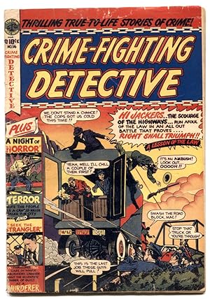 Crime-Fighting Detective #14-1951-SAWED OFF SHOTGUN - G/VG